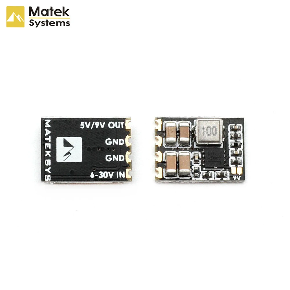 Понижающий модуль регулятора 3 шт./лот Matek Systems Micro BEC 6 30 в до 5 В/9V ADJ для