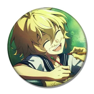 1 шт. 58 мм значок аниме Серафим конца Owari Shinoa Hyakuya Sangu Owari no Seraph Krul значки булавки брошь значок анимация