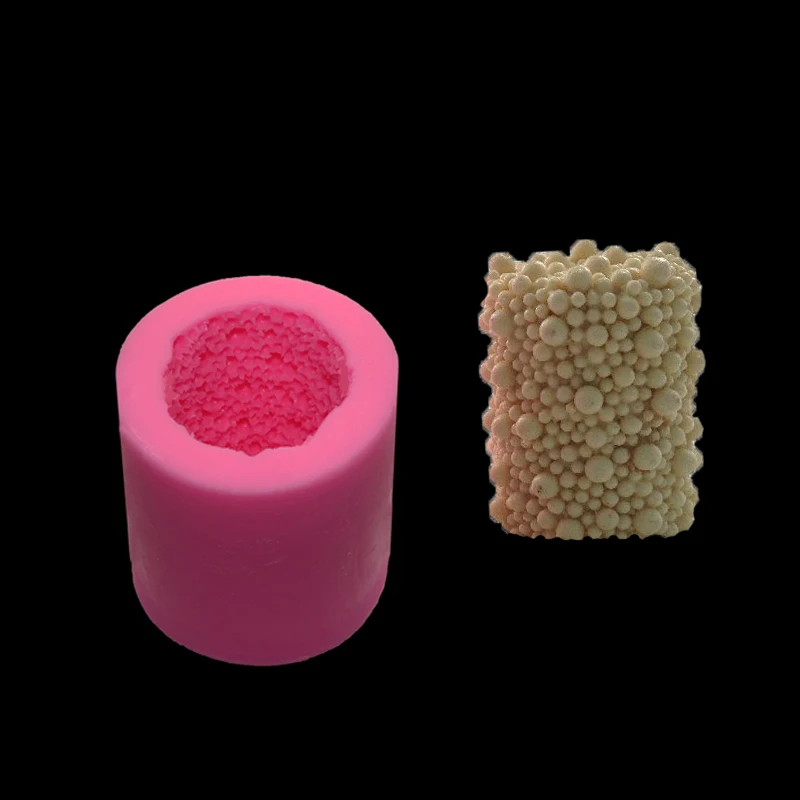 Силиконовая свеча 3d Силиконовое мыло Искусственный Жемчужный цилиндр