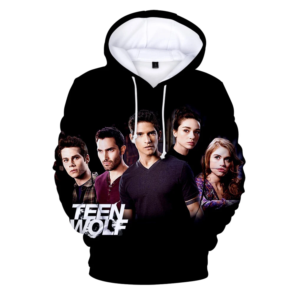 

New Hot TV series TEEN WOLF 3D Hoodies Men/women Fashion Harajuku Warm Autumn 3D Print TEEN WOLF Men's Hoodies Sweatshirts