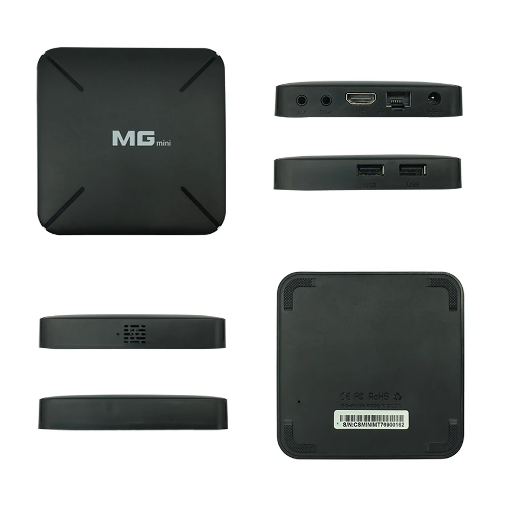 Linux IPTV Box MG mini с Ethernet встроенный WiFi 2 USB поддержка сталкера Xtream H.265 лучше чем