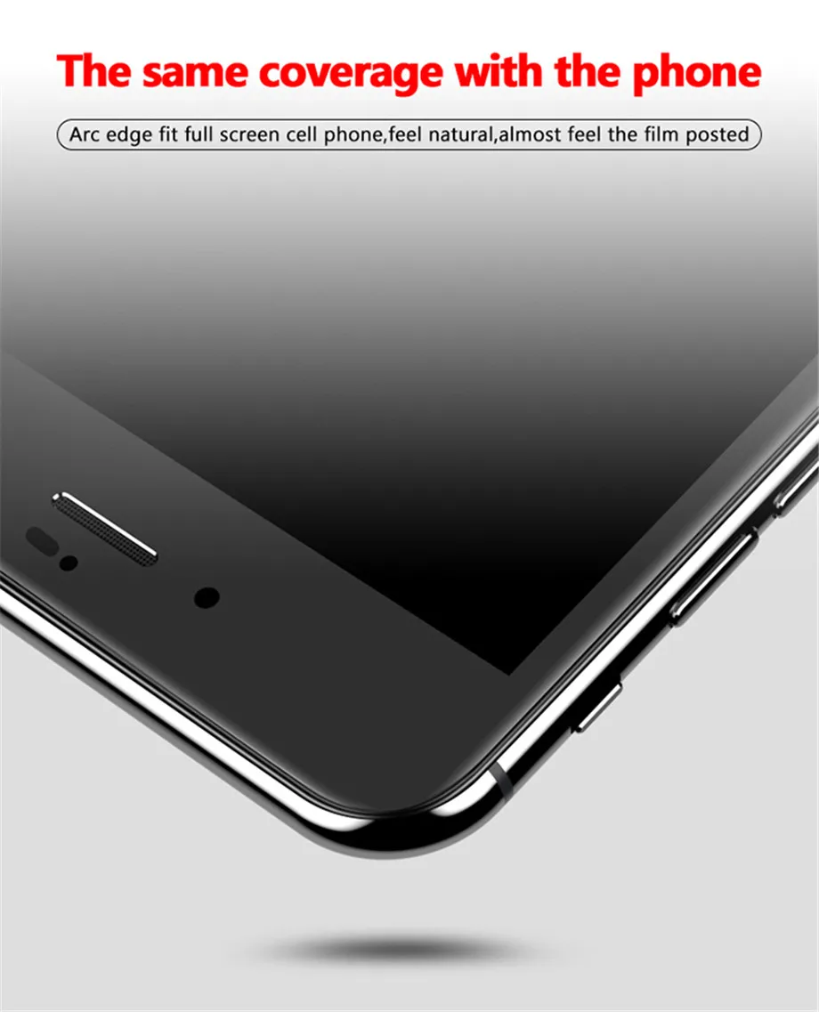 99D изогнутое полное покрытие экрана протектор Закаленное стекло для iPhone 6S 7 Plus защитное стекло на iPhone 6 7 8 Plus X 10 XR