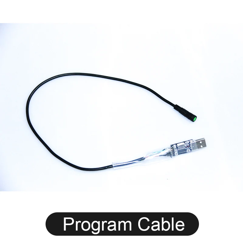 Programming Cable Аксессуары для двигателя BAFANG BBS, датчик переключения передач/датчик гидравлического тормоза/головной светильник 6 В/usb-кабель для программирования/инструмент для гаечного ключа - Цвет: Programming Cable