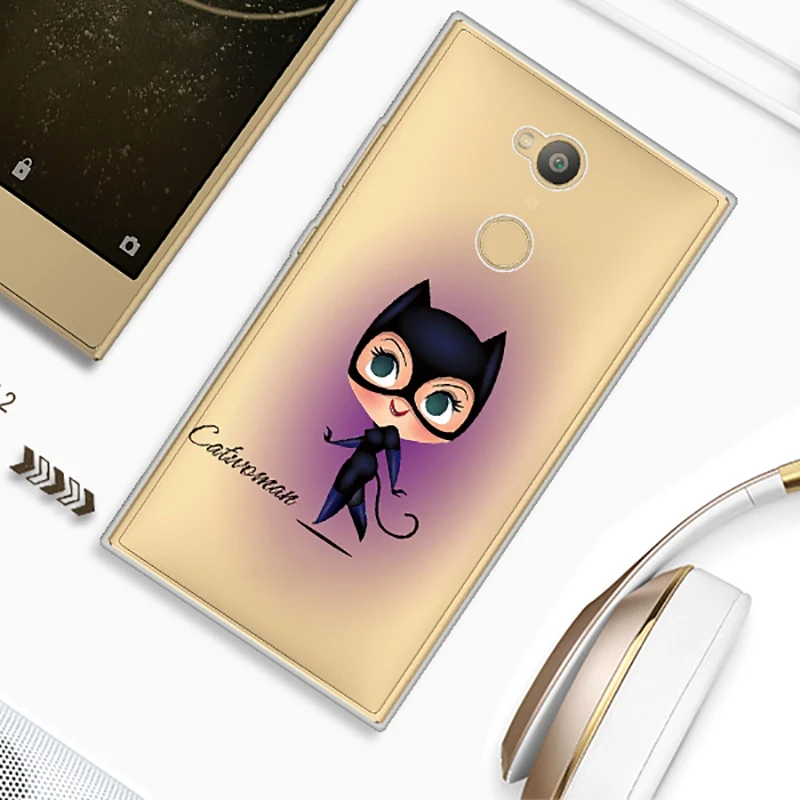 UTOPER Avengers Case For Sony Xperia L2 Silicone Cover Soft TPU Iron Man L1 Ultra slim Covers |