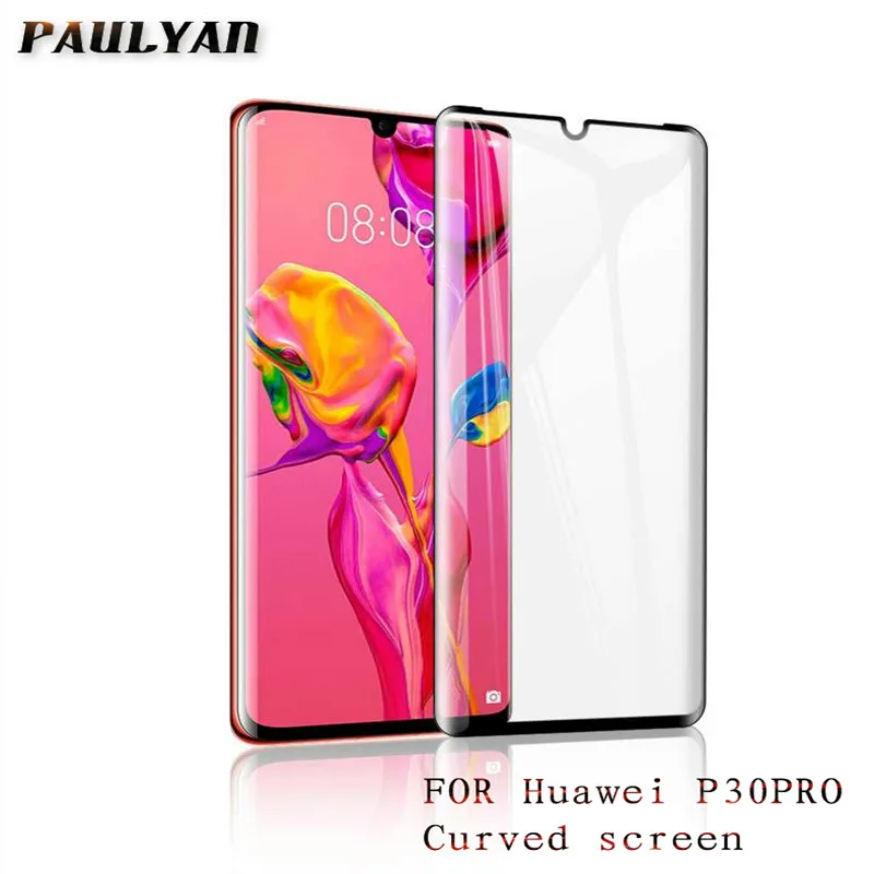 Защитное стекло закаленное 3D для Huawei P30 Pro | Мобильные телефоны и аксессуары