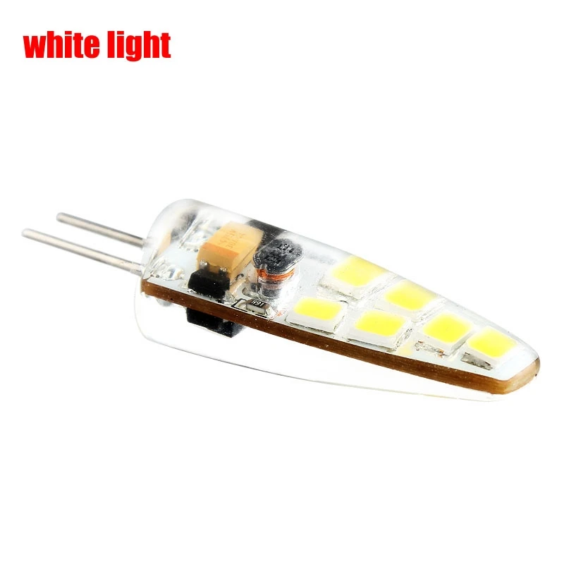 Суперъяркая Светодиодная лампа G4 2835SMD 12 с регулируемой яркостью лампочка