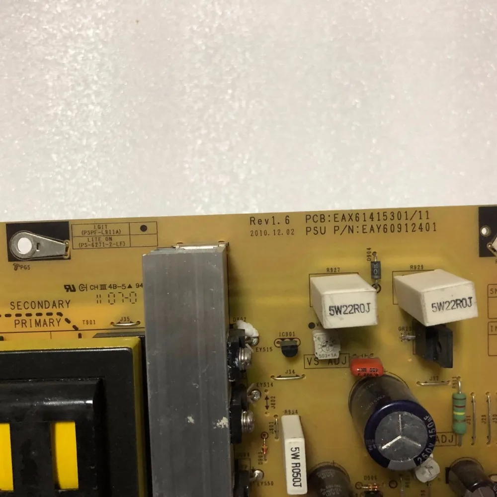 Тест для LG плата питания PSPF-L911A 3PAGC10014A-R EAX61415301 42T1 ТВ
