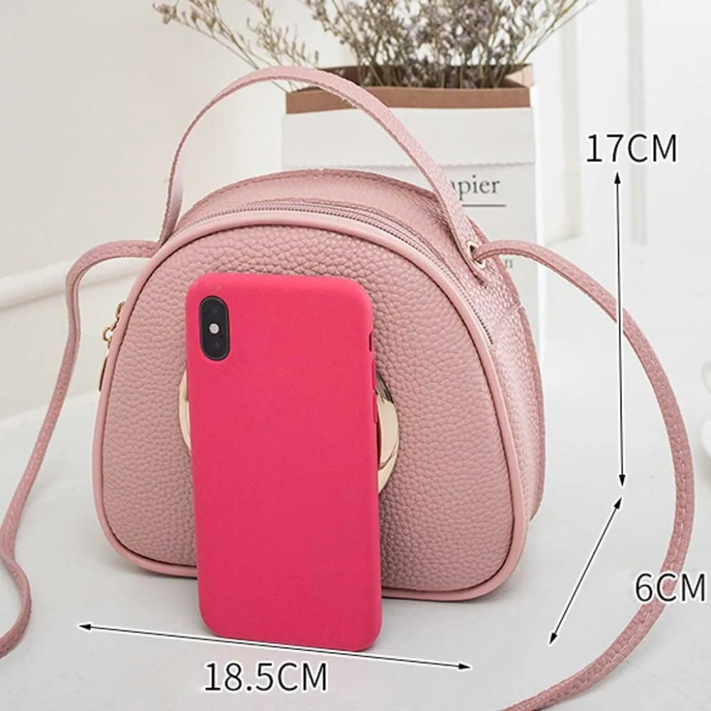 Простая миниатюрная Наплечная Сумка через плечо 2019 милая сумочка