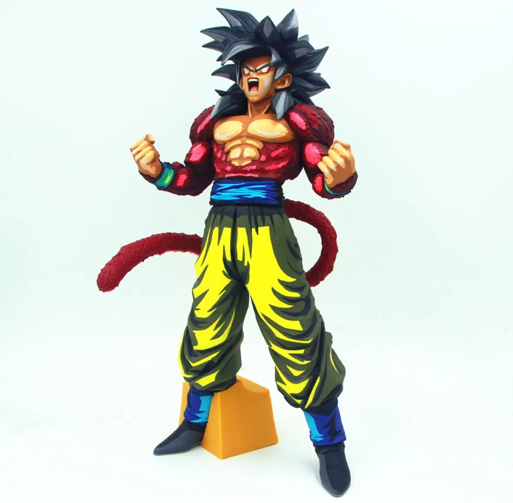 Творческий Goku Супер saiyan модель Dragonball Z Dragon Ball Аниме Фигурка японские игрушки