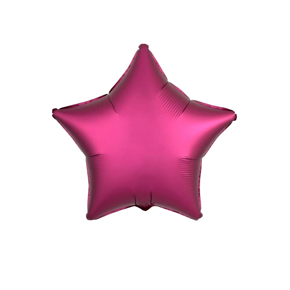 metal rose star 1 шт сердце и звезда 18 дюймов красочные фольгированные шары воздушные гелиевые глянцевые металлические цвета воздушные шары "сделай сам" для украшения дня рождения/свадьбы - Цвет: metal rose star