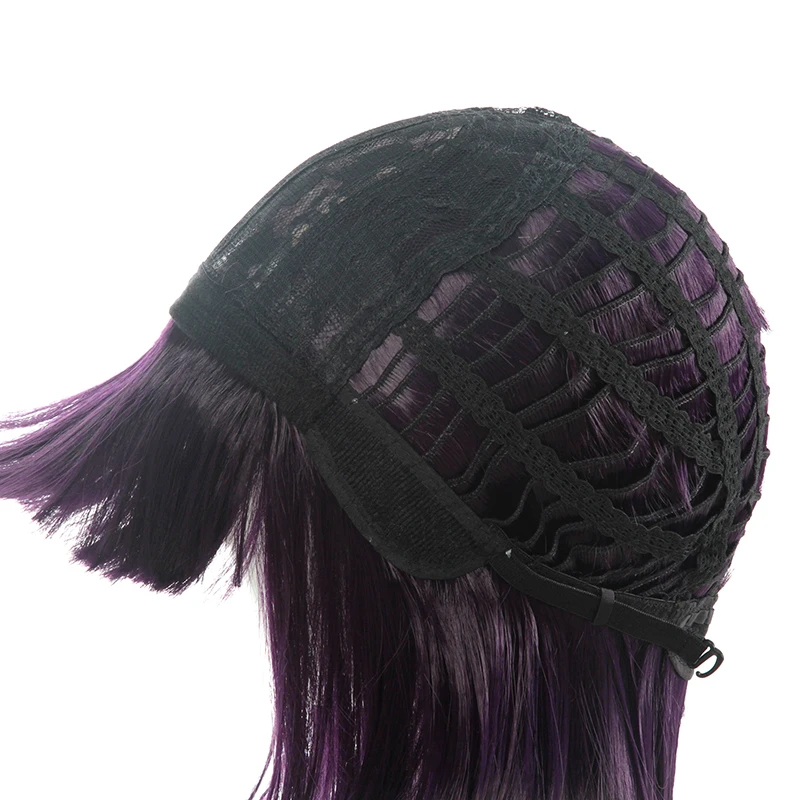 Парик для косплея дудзи из ФГО шутена L email судьба косплей короткий фиолетовый Bobo
