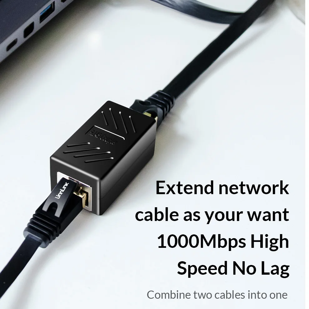 Сетевой соединитель Unnlink RJ45 гнездовой разъем CAT5E/CAT6 сетевой Ethernet LAN адаптер