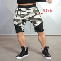 2018 summer newmens fitness shorts fashion casual gyms bodybuilding workout male calf length short pants brand sweatpants