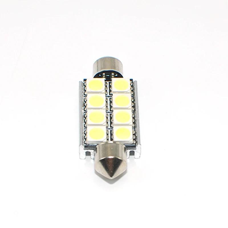 Фото MON SU 2 шт. 39 мм/41 мм C5W C10W Canbus 5050 8smd автомобиль свет номерного знака подсветка для MON SU 2 шт. 39 мм/41 мм C5W C10W Canbus 5050 8smd автомобиль свет номерного знака подсветка для