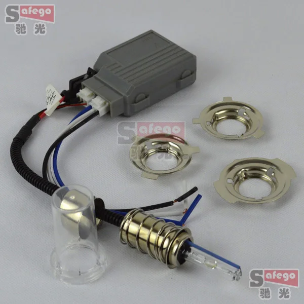 Ксеноновые лампы для мотоцикла 35 Вт HID H4 BA20D H6 Hi/Lo 6000K|bulbs hid|bulb lampbulb ba20d |