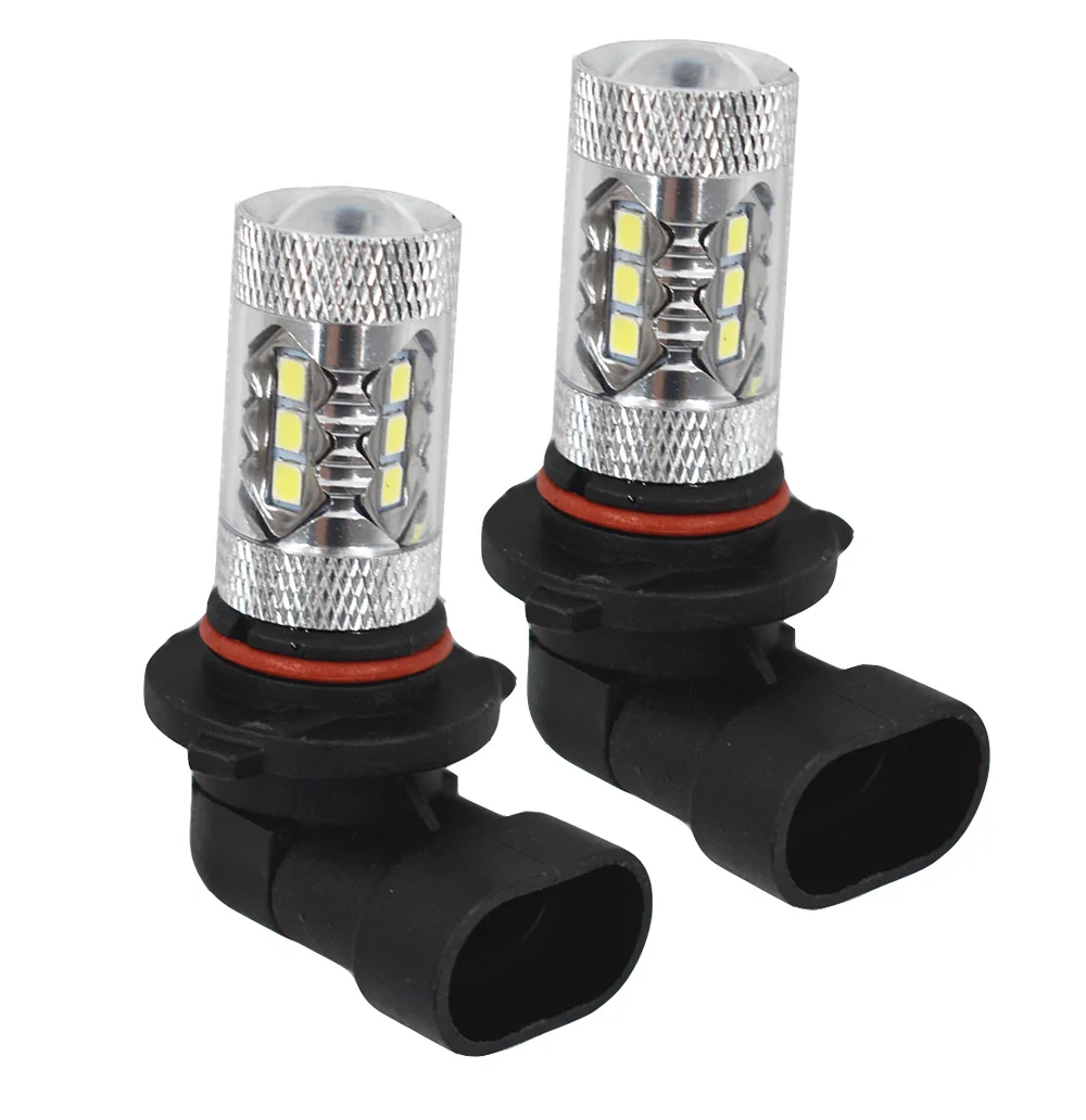 

New For Toyota Tacoma 05-11 Fog Lights bulbs 6000K White 80W LED Bulbs 9145