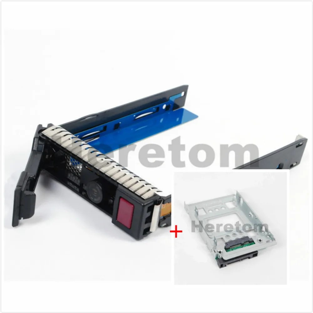 Heretom 2 5 &quotSSD 3 5&quot SATA адаптер 654540 001 аккумулятор большой емкости + &quotLFF SAS жесткий