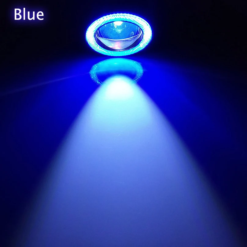 Автомобильные мигающие Противотуманные фары с ангельскими глазками 2 шт. 5 3 0