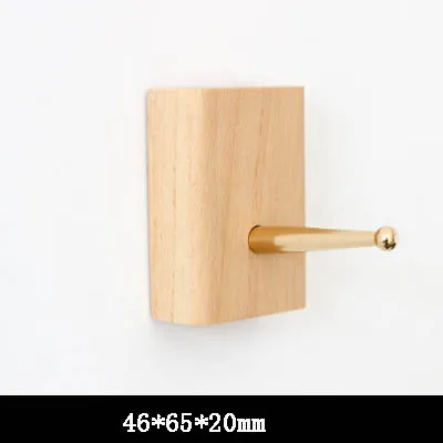 5 Скандинавские деревянные декоративные крючки DIY настенный крючок для пальто декоративный держатель для ключей одежда шляпа шарф сумочка вешалка украшение дома стены - Цвет: 5