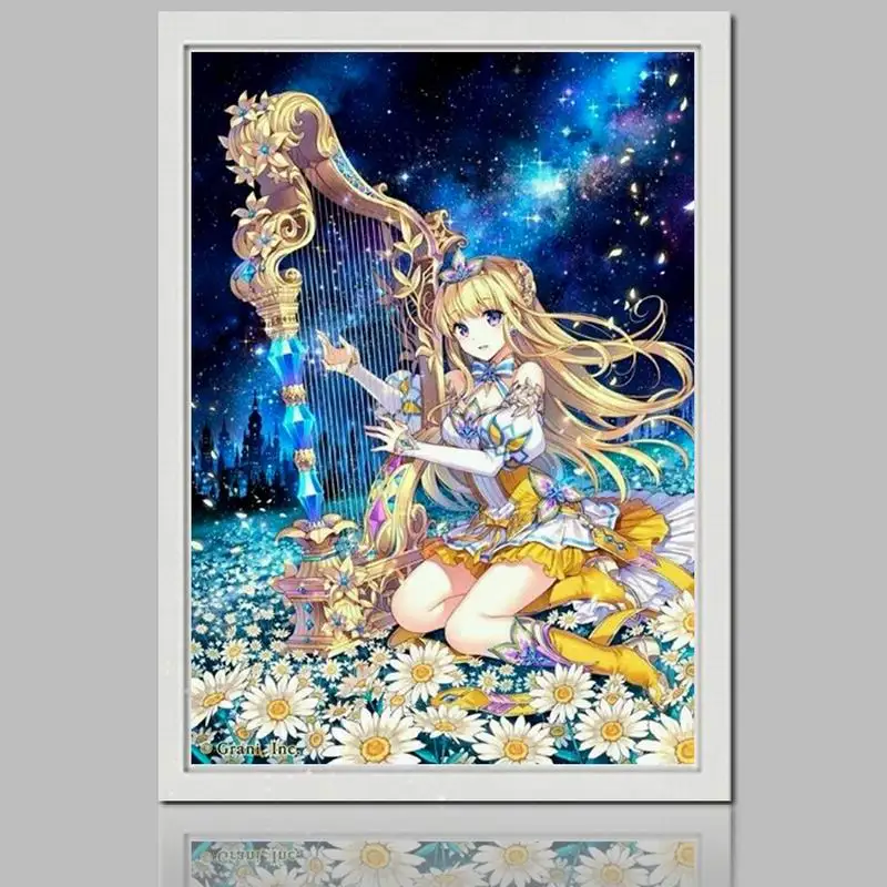 Комиксов принцессы Дейзи DIY алмазной пастой живопись 5D палку дрель полный новый