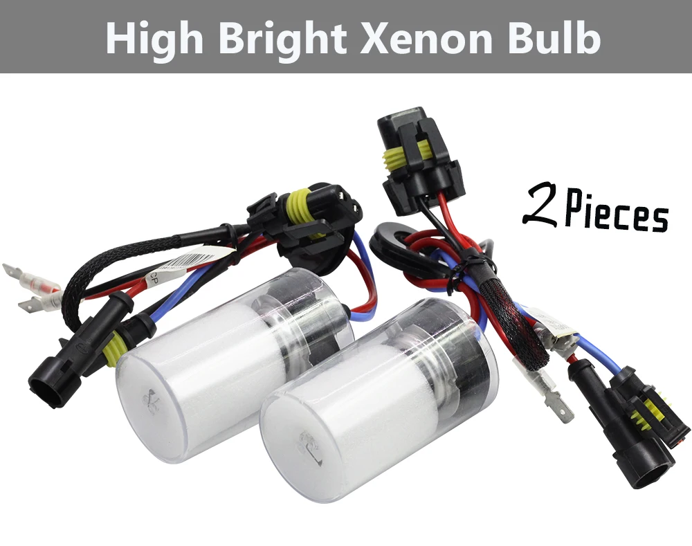 Buildreamen2 55 Вт AC HID ксеноновая лампа 4300K 6000K 8000K 12V автомобилей ближнего света, лампа для противотуманной фары H1 H3 H7 H8 H9 H11 9005 HB3 9006 HB4 880 881
