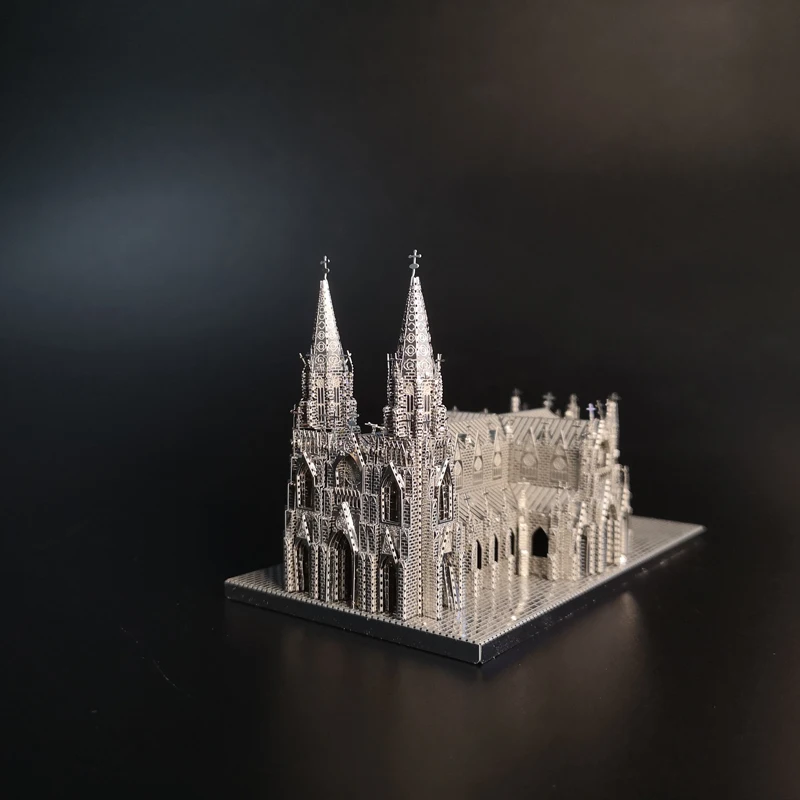 Пазл HK NANYUAN ST.PATRICK'S 3D собор Металлическая Модель для сборки украшение дома