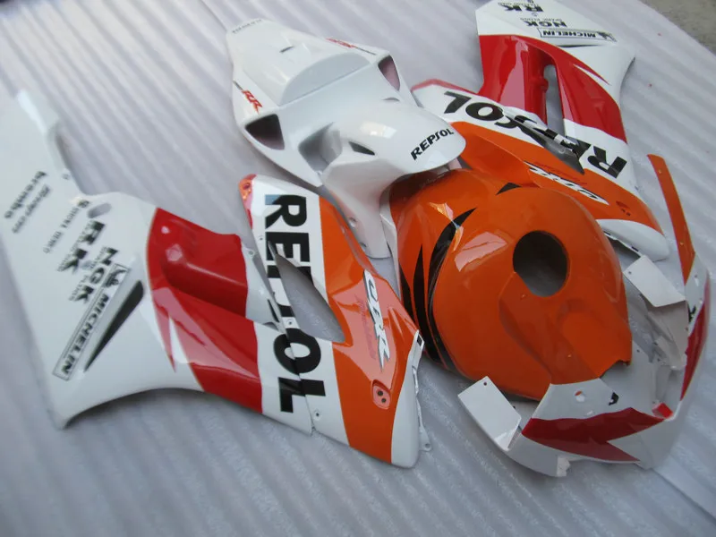 Набор обтекателей для мотоциклов HONDA CBR1000RR 04 05 CBR 1000RR 2005 2004 cbr1000rr ABS белый горячий