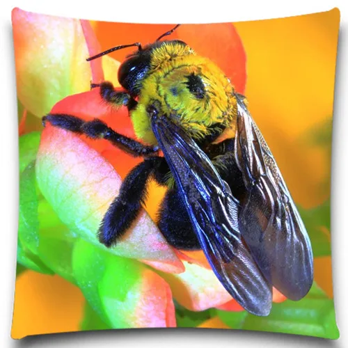 Хлопковый чехол наволочка с Пчелкой 9 видов 16/18/20 дюймов|cushion cover|fashion cushion coversdecorative