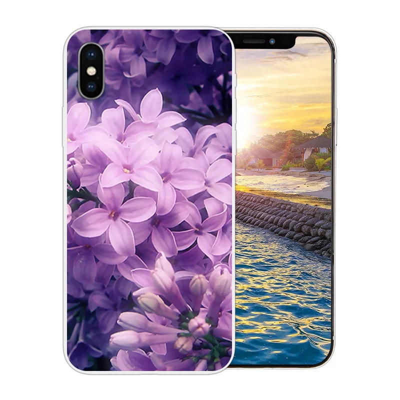 Для iPhone X 10 прозрачный мягкий силикон для Apple 6 6s 7 8 Plus матовый чехол из ТПУ с