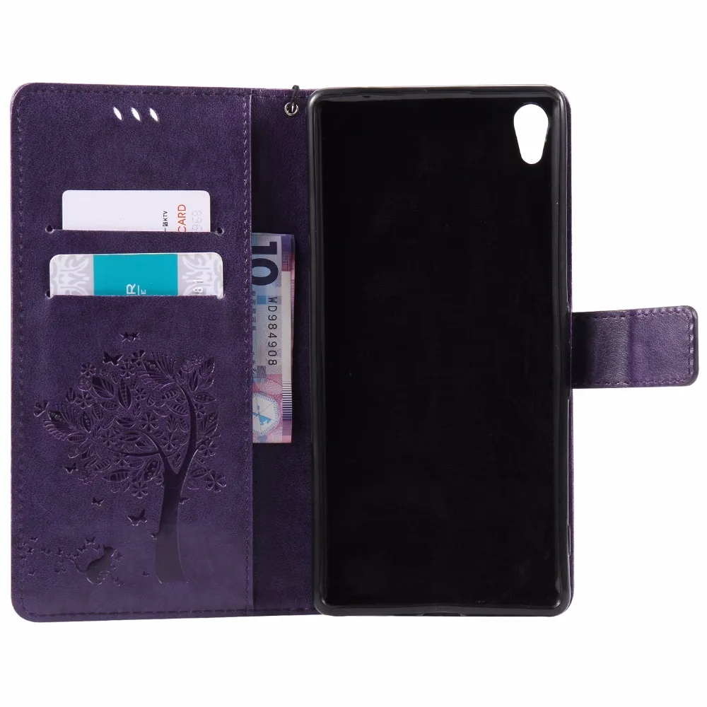 ARYIKUM Butterfly Case For Sony Xperia XA Ultra F3211 F3212 F3213 F3216 Flip Wallet Phone Bag | Мобильные телефоны и