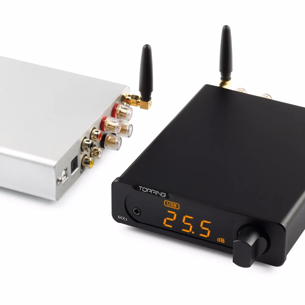 TOPPING MX3 Многофункциональный Bluetooth цифровой Hifi 40 Вт * 2 USB коаксиальное оптоволокно