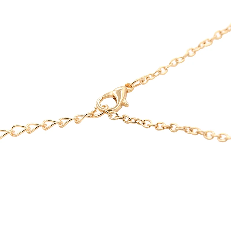 Простой бар ожерелье Женщины Рождественский подарок Модный золотой Цвет