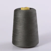 8000 yards grey industrial overlock sewing machine polyester thread sewing line