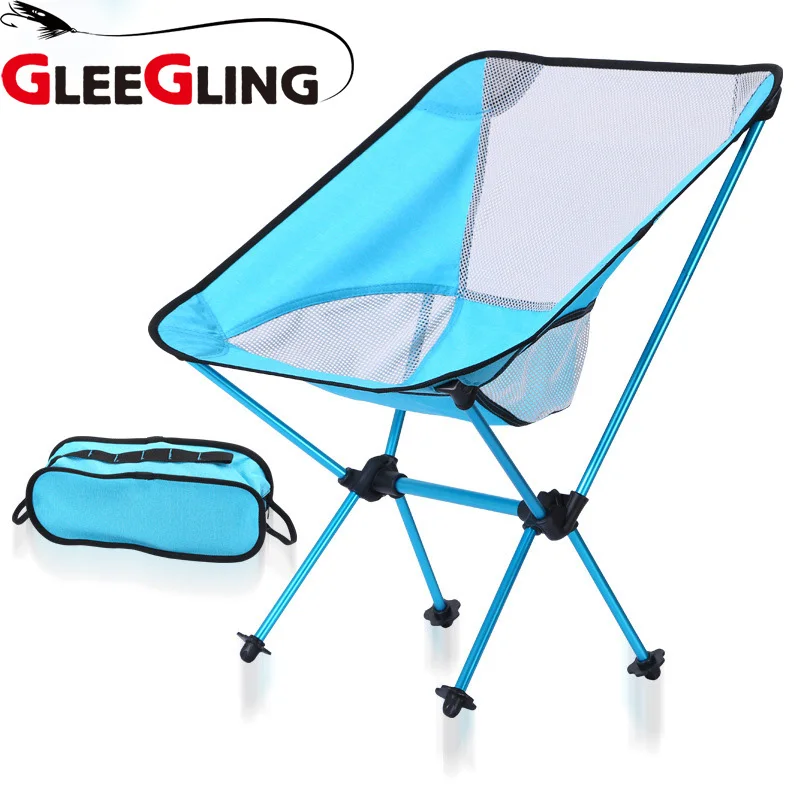 GLEEGLING складное кресло для кемпинга сиденье рыбалки пикника пляжа стулья Silla Plegable