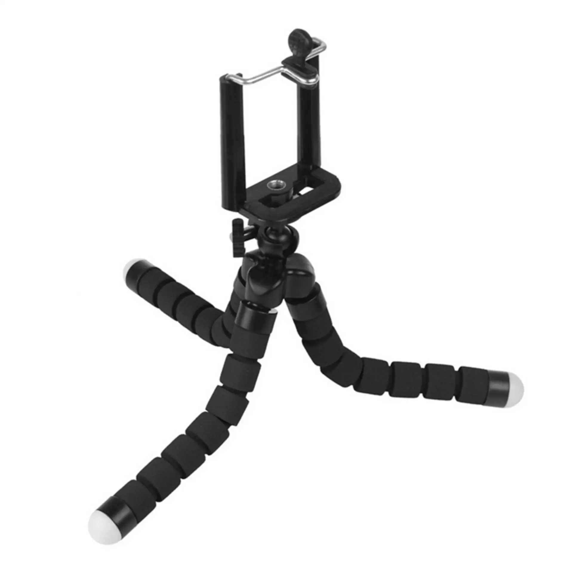 Мини Гибкий штатив Octopus для iPhone Samsung Xiaomi Huawei Phone 3в1 2в1 bluetooth пульт дистанционного