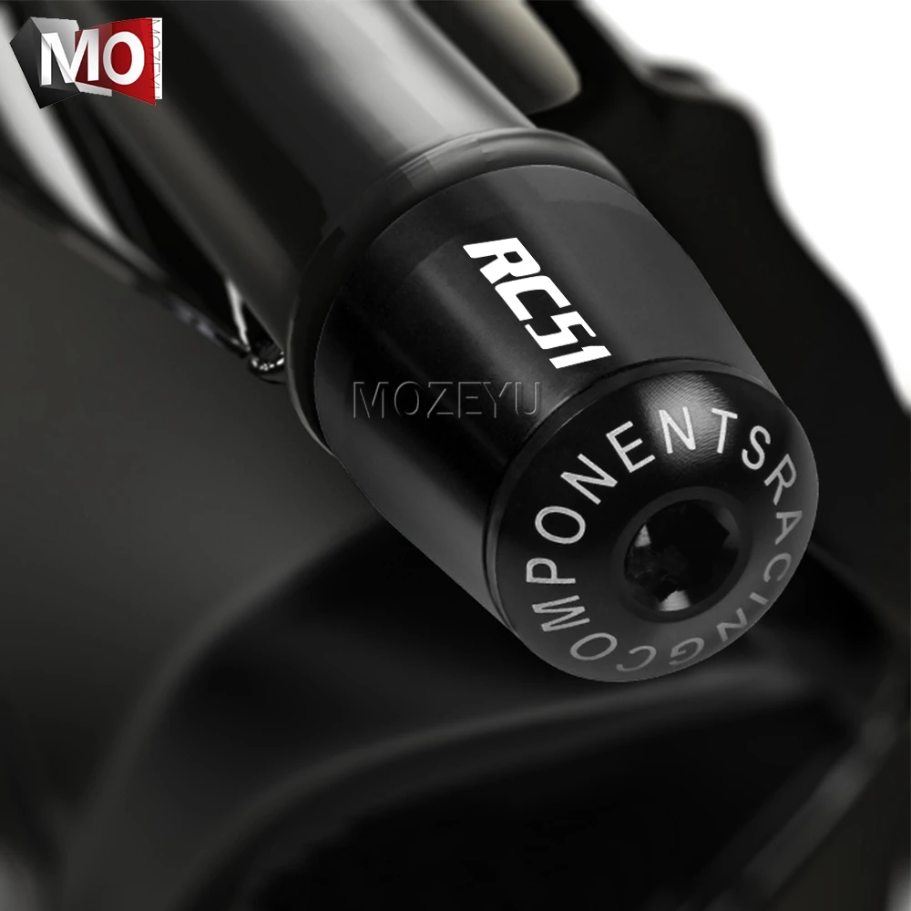 Мотоциклетные аксессуары 1/4 &quot22 мм ручки руля стержень Концевая крышка для Honda RC51
