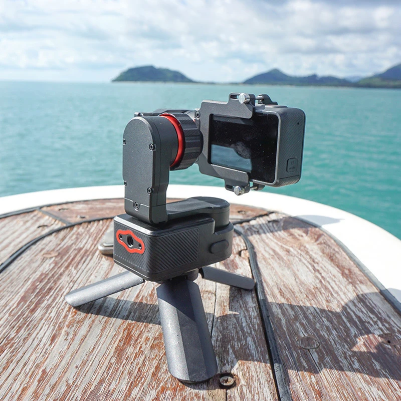 Мини штатив для смартфона держатель подставка тренога монопод GoPro 7/FeiYu Vimble 2/Zhiyun