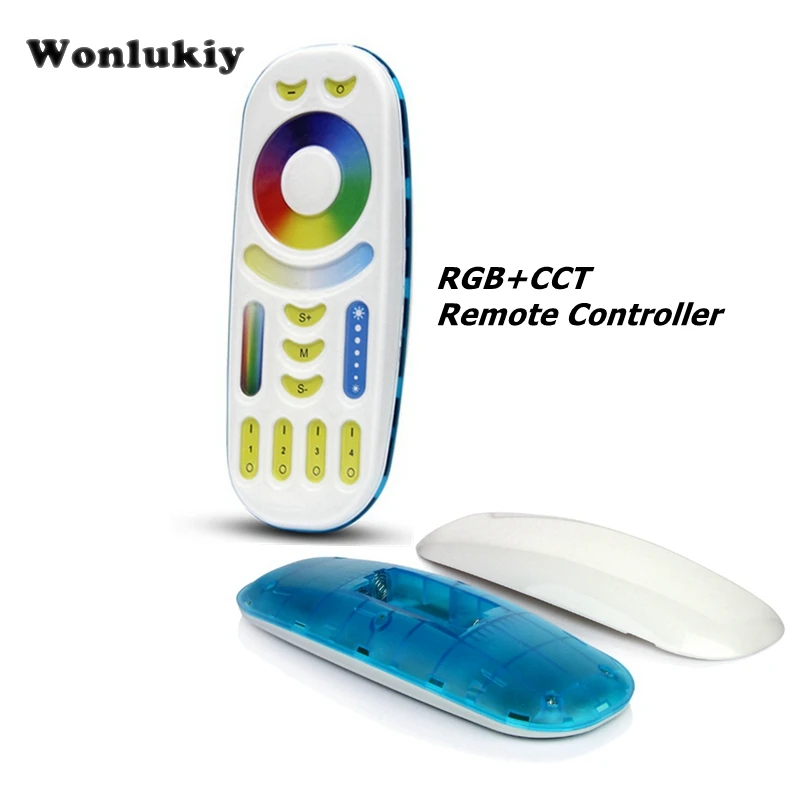 Wonlukiy 2 4 ГГц RGBWW RGBCW Зона контроллер RF RGB + пульт удаленного управления CCT для Milight