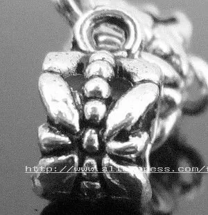 

400Pcs Tibet Silver Bail style Connectors Charm Beads