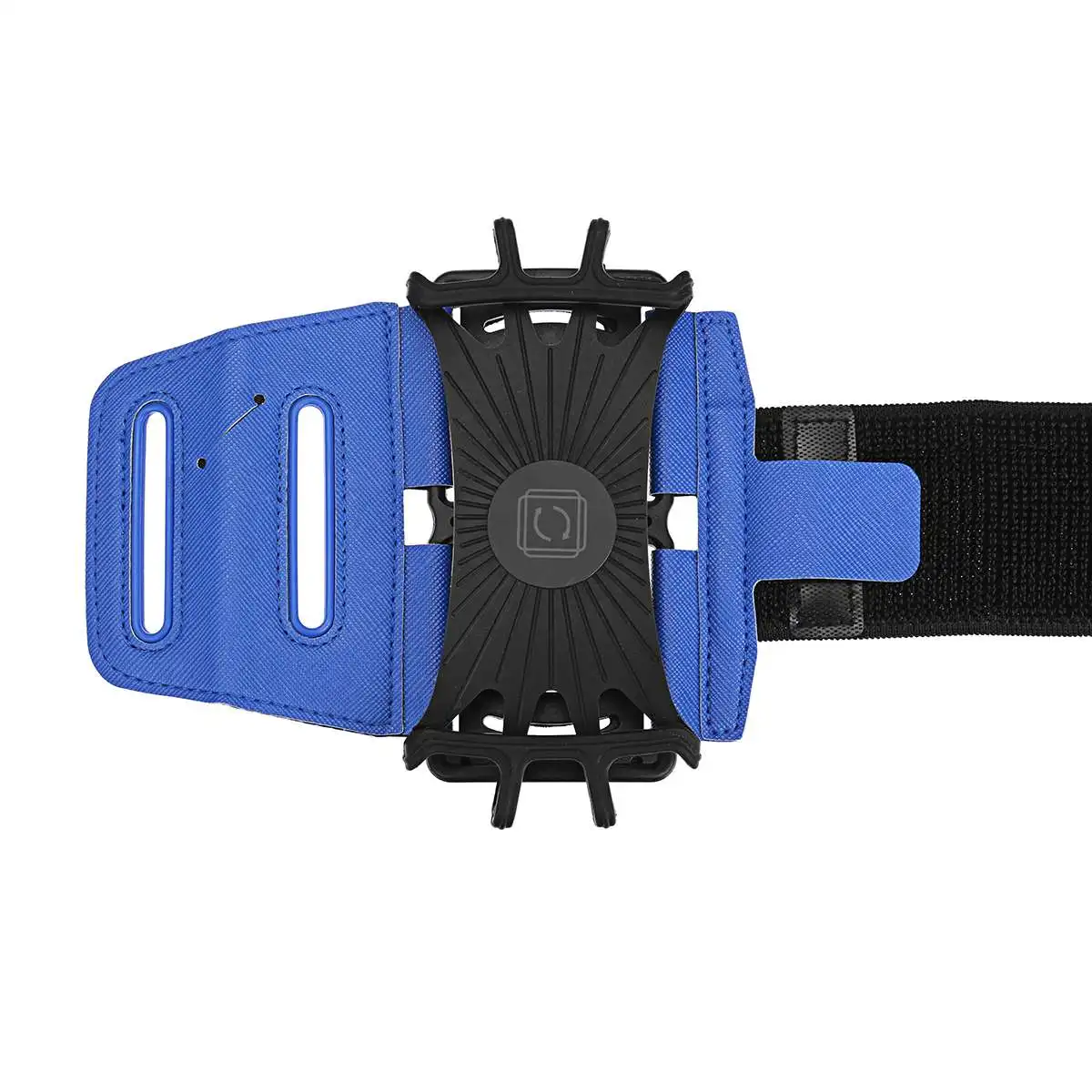 Universal Waterproof Phone Bag Case Running Sports Armband for iPhone Case Cover Holder Arm Band Wrist for 4-6 Inch Smartphone - Цвет: Синий