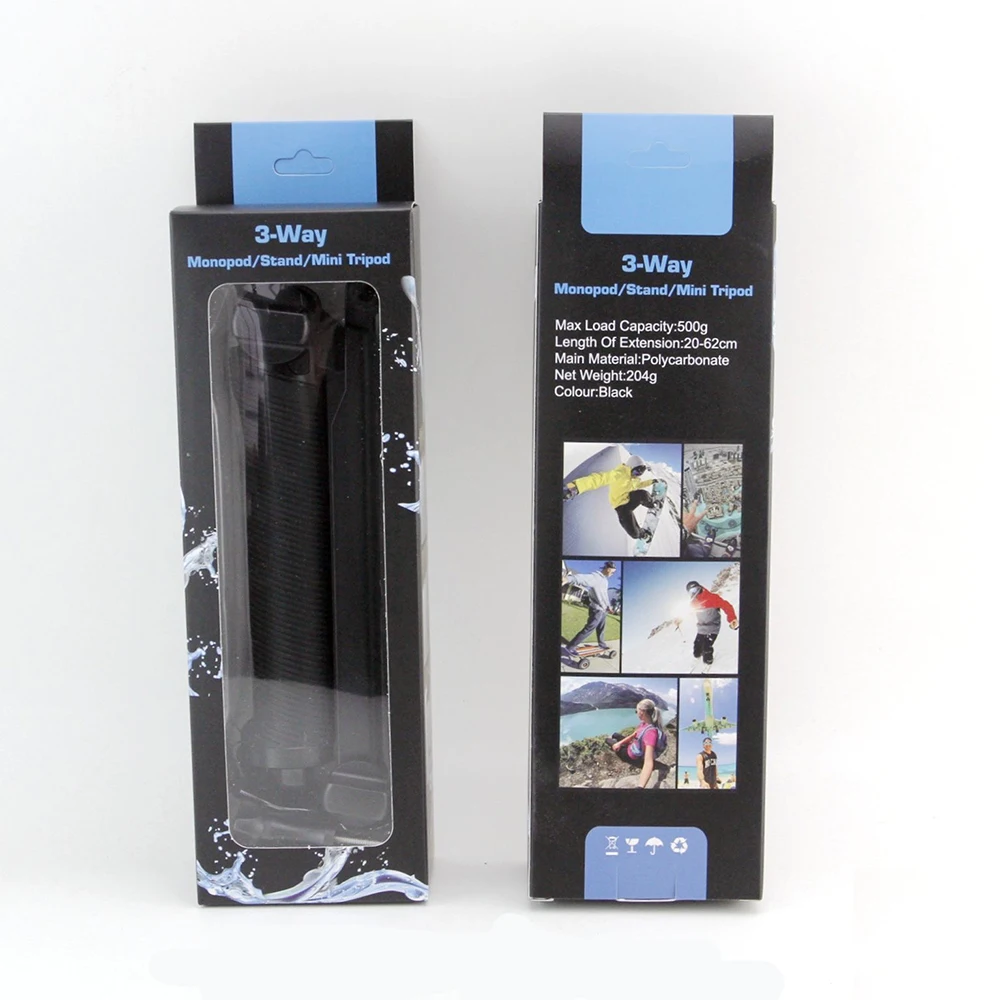 Водонепроницаемый монопод высокого качества с 3 режимами селфи Палка для Gopro Hero 5 4