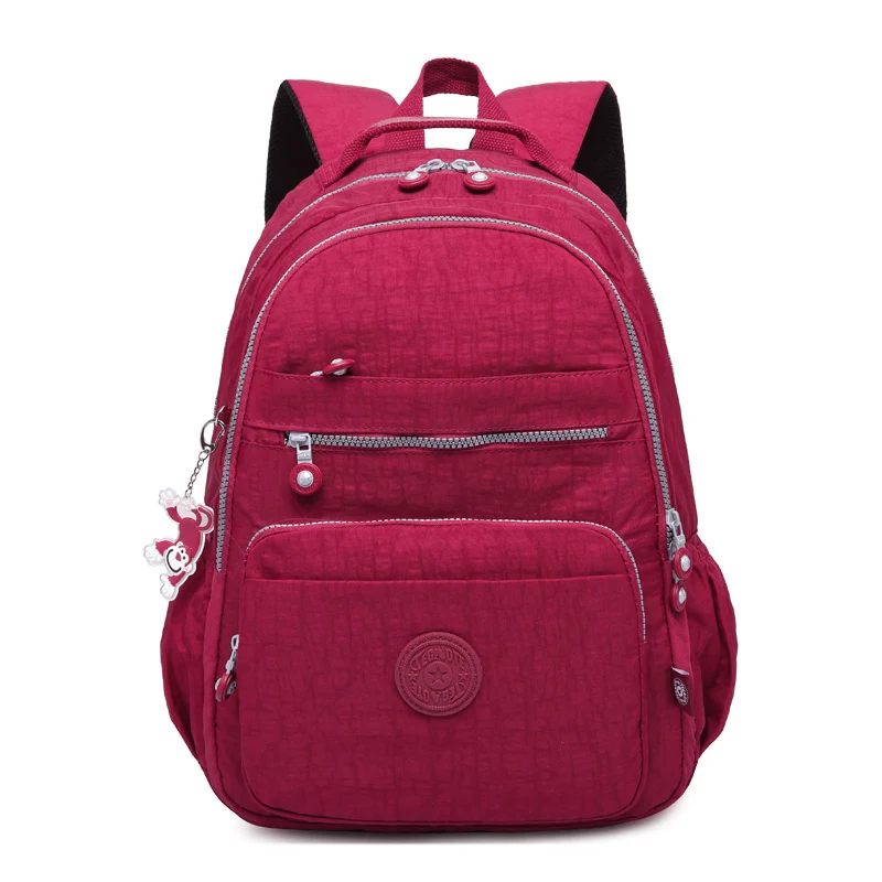 TEGAOTE школьный женский рюкзак, Mochila женские рюкзаки Водонепроницаемая нейлоновая сумка Повседневная дорожная сумка для ноутбука рюкзак для девочки-подростка
