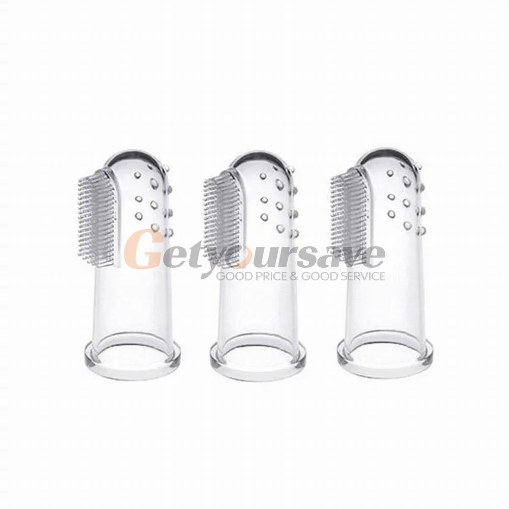 Super Soft Pet Finger Toothbrush Teddy Dog Brush Addition Bad Breath Tartar Teeth Care Cat Cleaning Supplies |