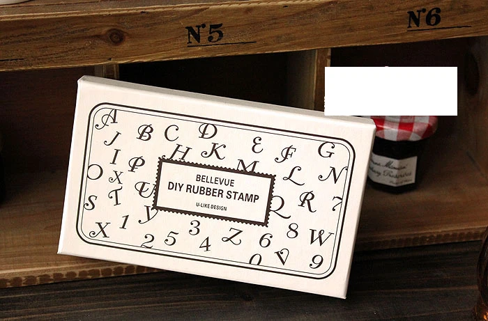 DIY Пластиковые алфавитные цифры штампы креативное Искусство подпись резиновые