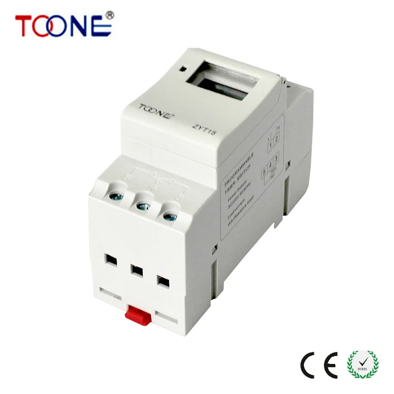 ZYT15 220VAC 16A DIN RAIL ЦИФРОВОЙ ПРОГРАММИРУЕМЫЙ ТАЙМЕР ВЫКЛЮЧАТЕЛЬ | Обустройство дома