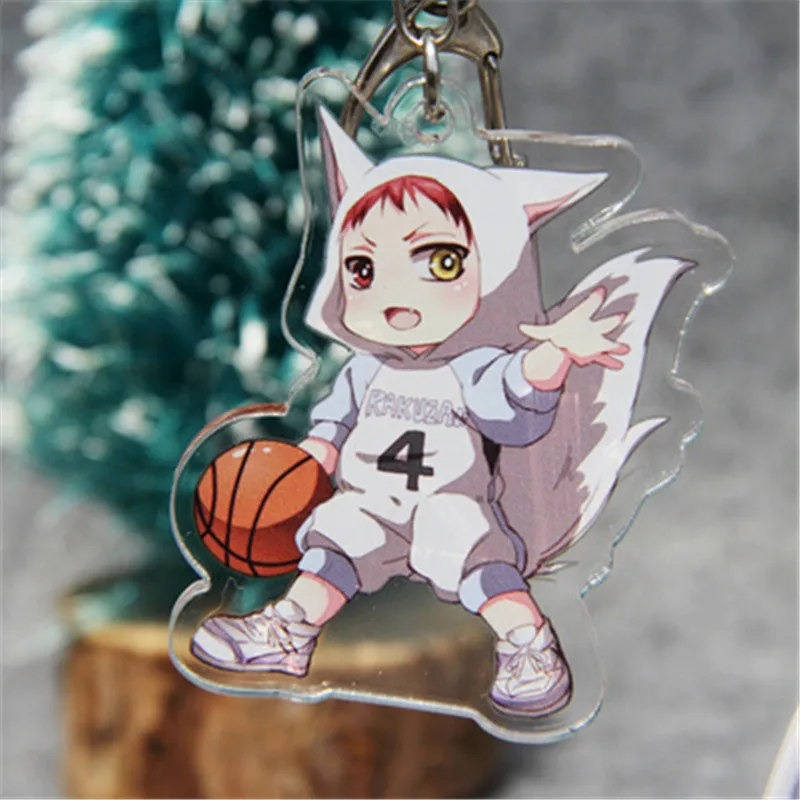 Аниме Kuroko no basuke баскетбол акриловый брелок Kagami Taiga мультфильм косплей подарок