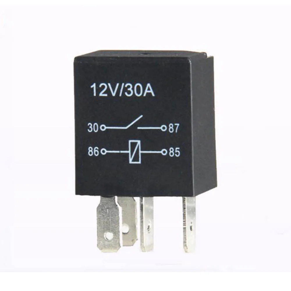 4 стежков на каждые 5 Pins 12VDC 30A Фиолетовый автомобильное реле 640W 10 55 Гц