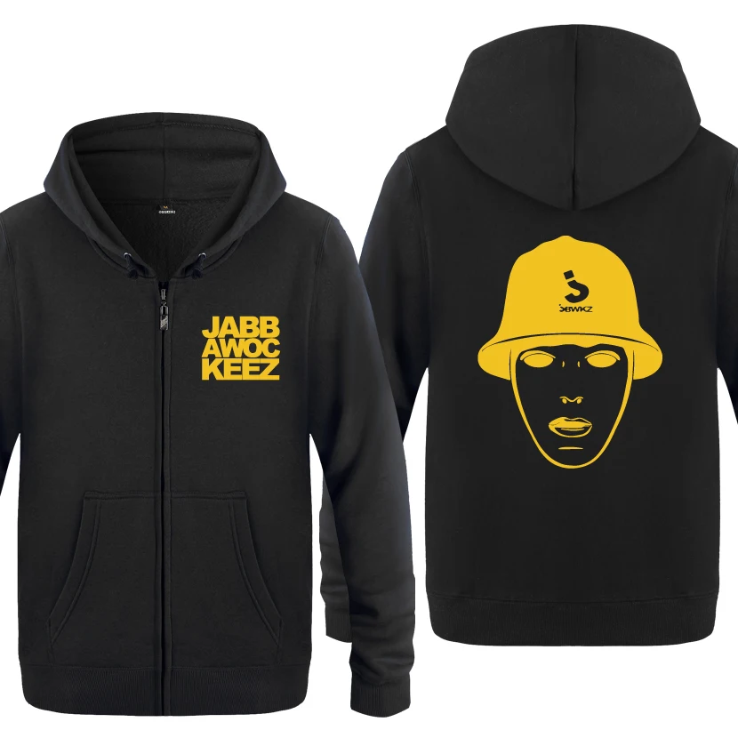 Новая Крутая толстовка Jabbawockeez для мужчин 2018 мужские флисовые кардиганы на молнии