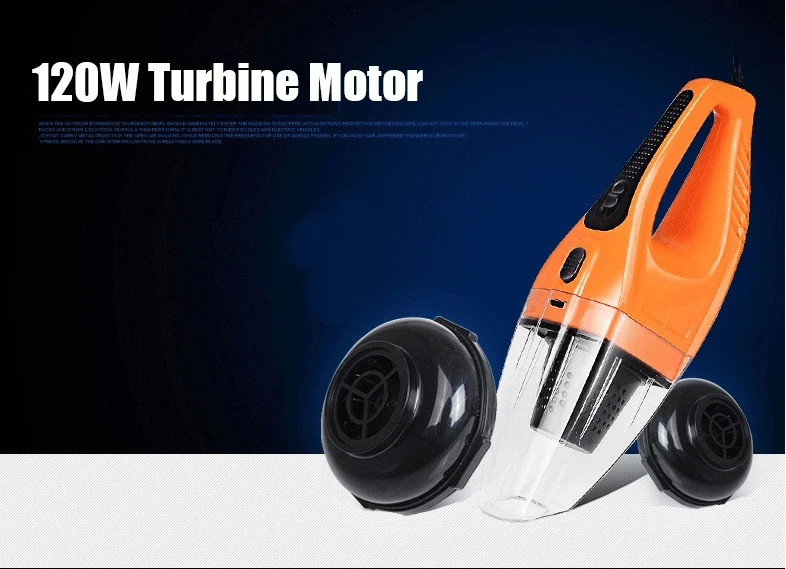 Портативный Авто Пылесосы для автомобиля 12 В 120 Вт супер всасывания автомобиль