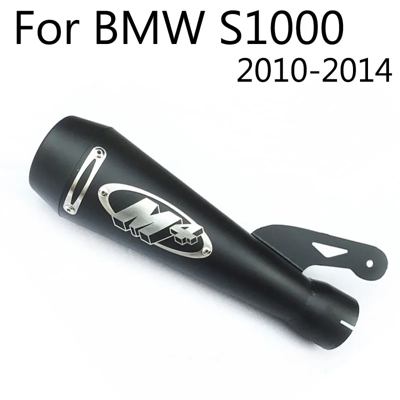 S1000 Motorcycle M4 Exhaust Full Systems Muffler Pipe Stainless Steel Slip-on for BMW 2010 2011 2012 2013 2014 | Автомобили и